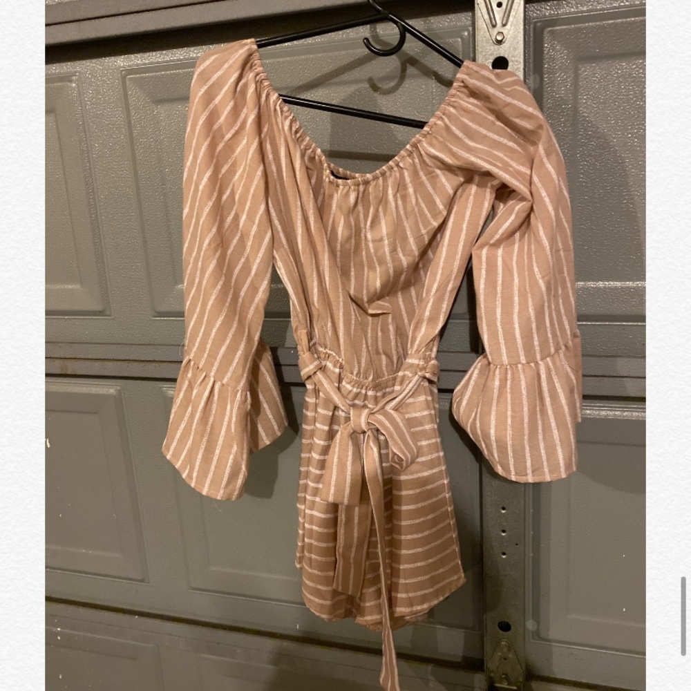 Stripped Romper